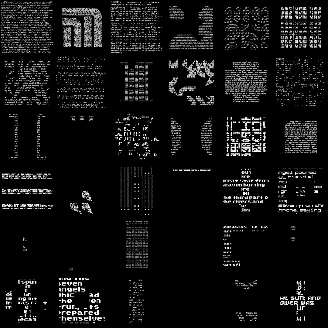 Sprite hybrid square script asset pack / 55 loops