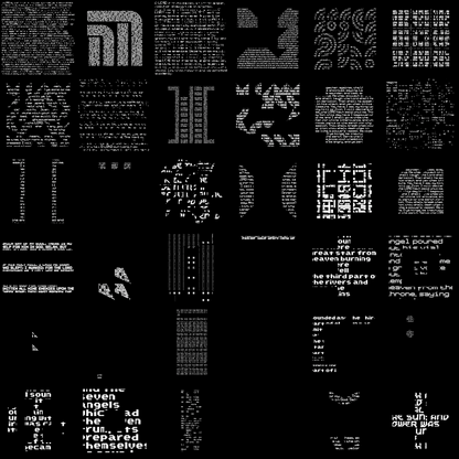 Sprite hybrid square script asset pack / 55 loops