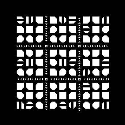 Asemic sprite sequence asset pack / 112 loops
