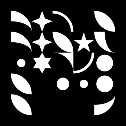 Asemic sprite sequence asset pack / 112 loops