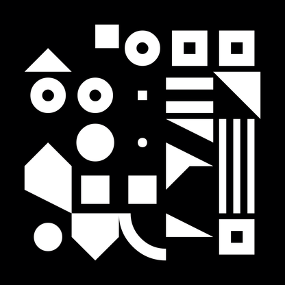 Asemic sprite sequence asset pack / 112 loops