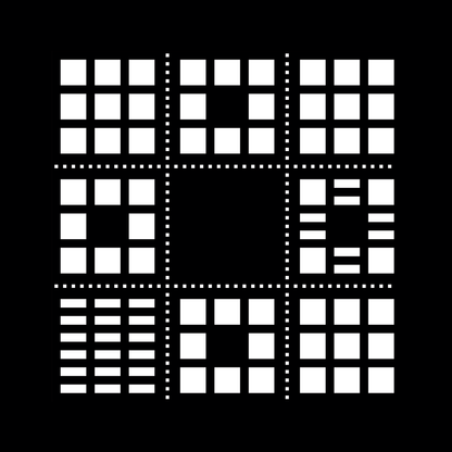 Asemic sprite sequence asset pack / 112 loops
