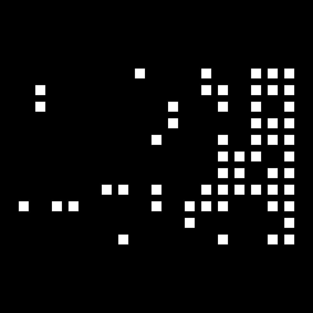 Asemic sprite sequence asset pack / 112 loops