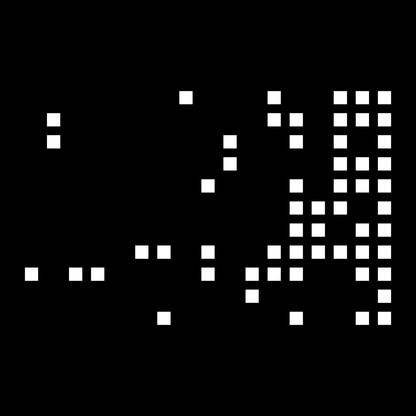 Asemic sprite sequence asset pack / 112 loops