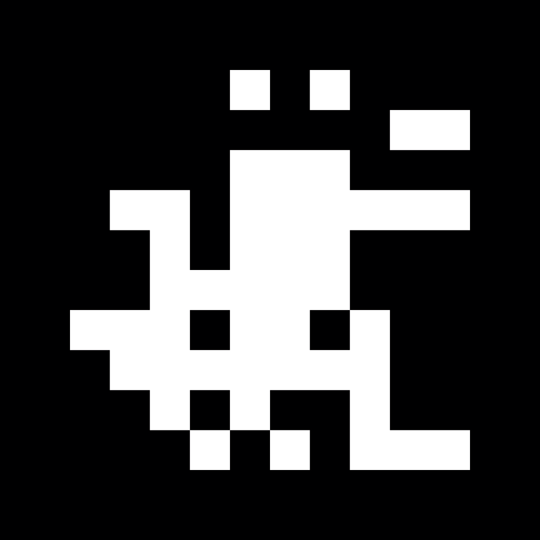 Asemic sprite sequence asset pack / 112 loops