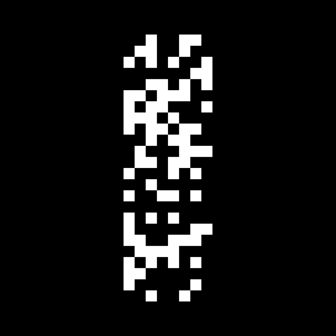 Asemic sprite sequence asset pack / 112 loops