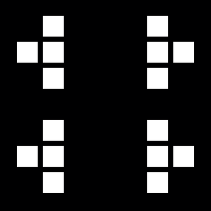 Asemic sprite sequence asset pack / 112 loops