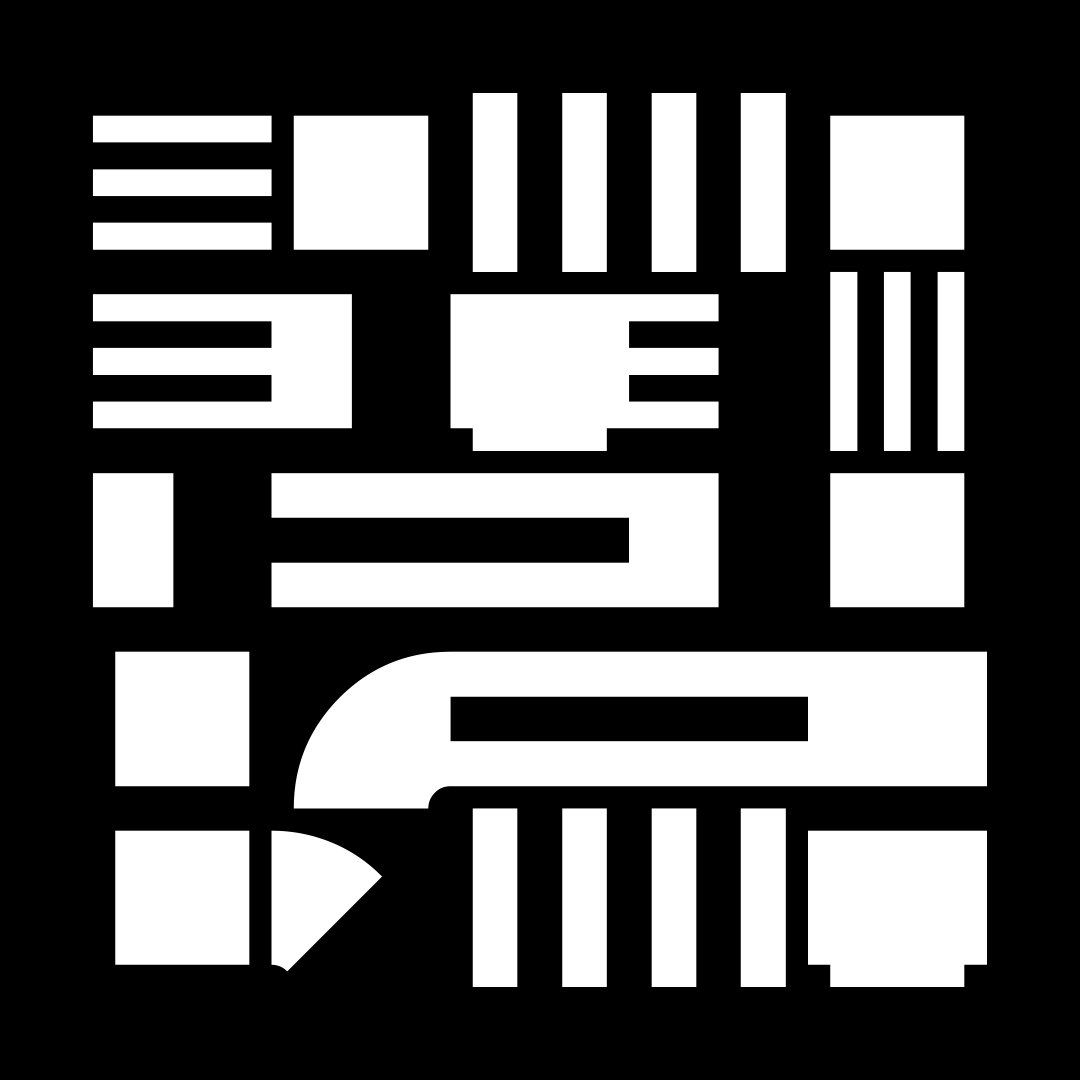 Asemic sprite sequence asset pack / 112 loops