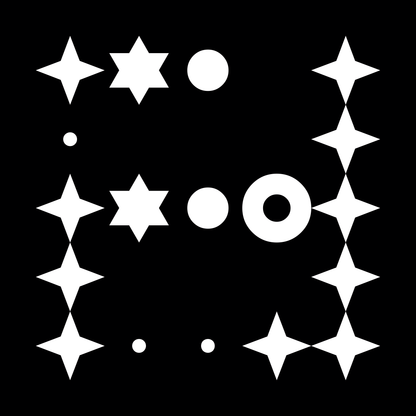 Asemic sprite sequence asset pack / 112 loops