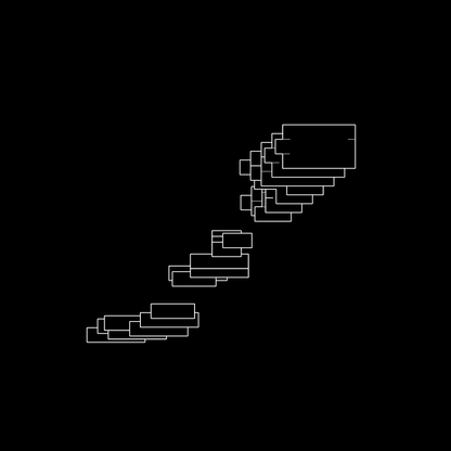 Trails stack asset pack / 87 loops
