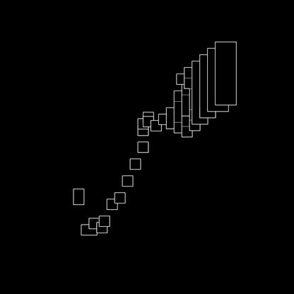 Trails stack asset pack / 87 loops