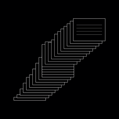 Trails stack asset pack / 87 loops