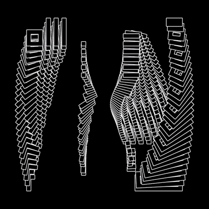 Trails stack asset pack / 87 loops