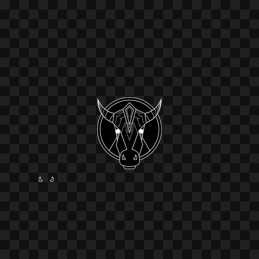 Bull face asset pack / 30 loops