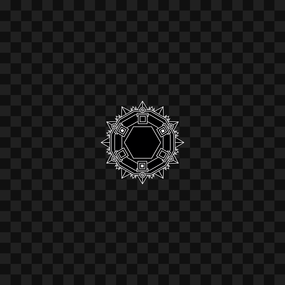 Crystal face asset pack / 19 loops
