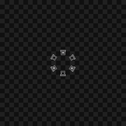 Crystal face asset pack / 19 loops
