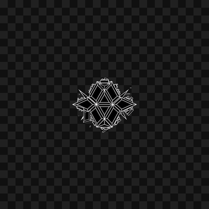 Crystal face asset pack / 19 loops