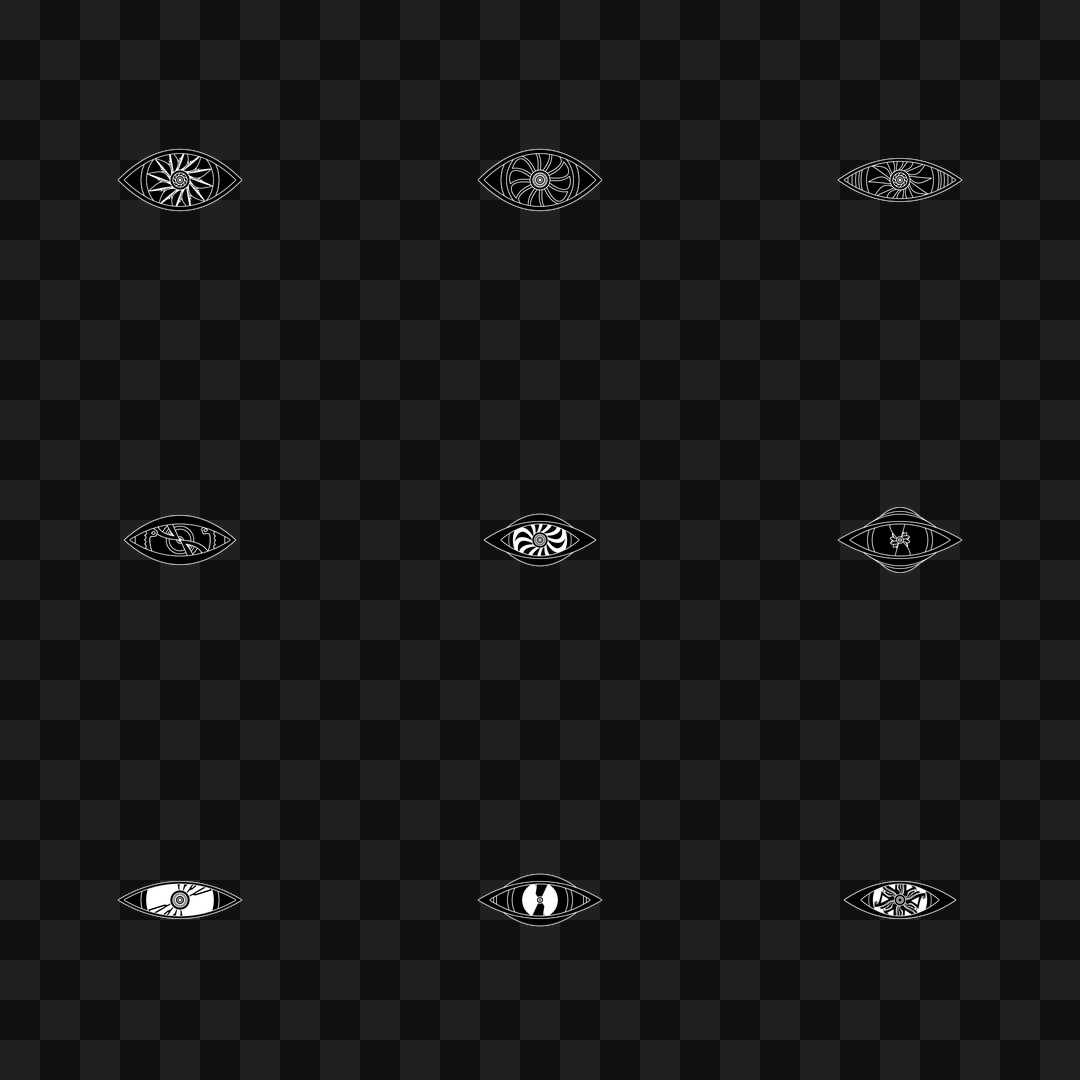 Eyeblink face asset pack / 9 loops