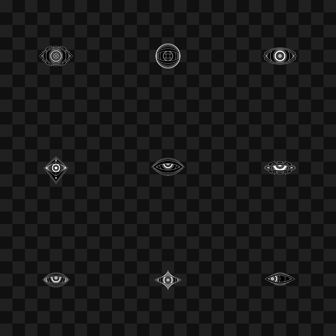 Eyelid face asset pack / 14 loops