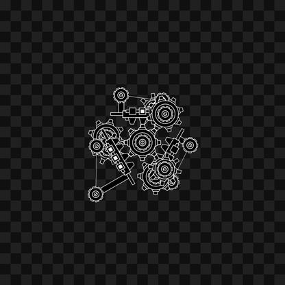 Gear face asset pack / 44 loops