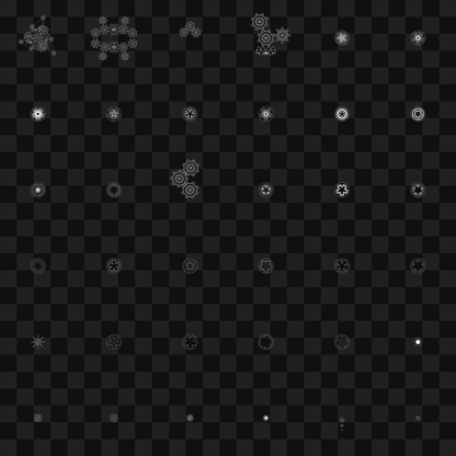 Gear face asset pack / 44 loops