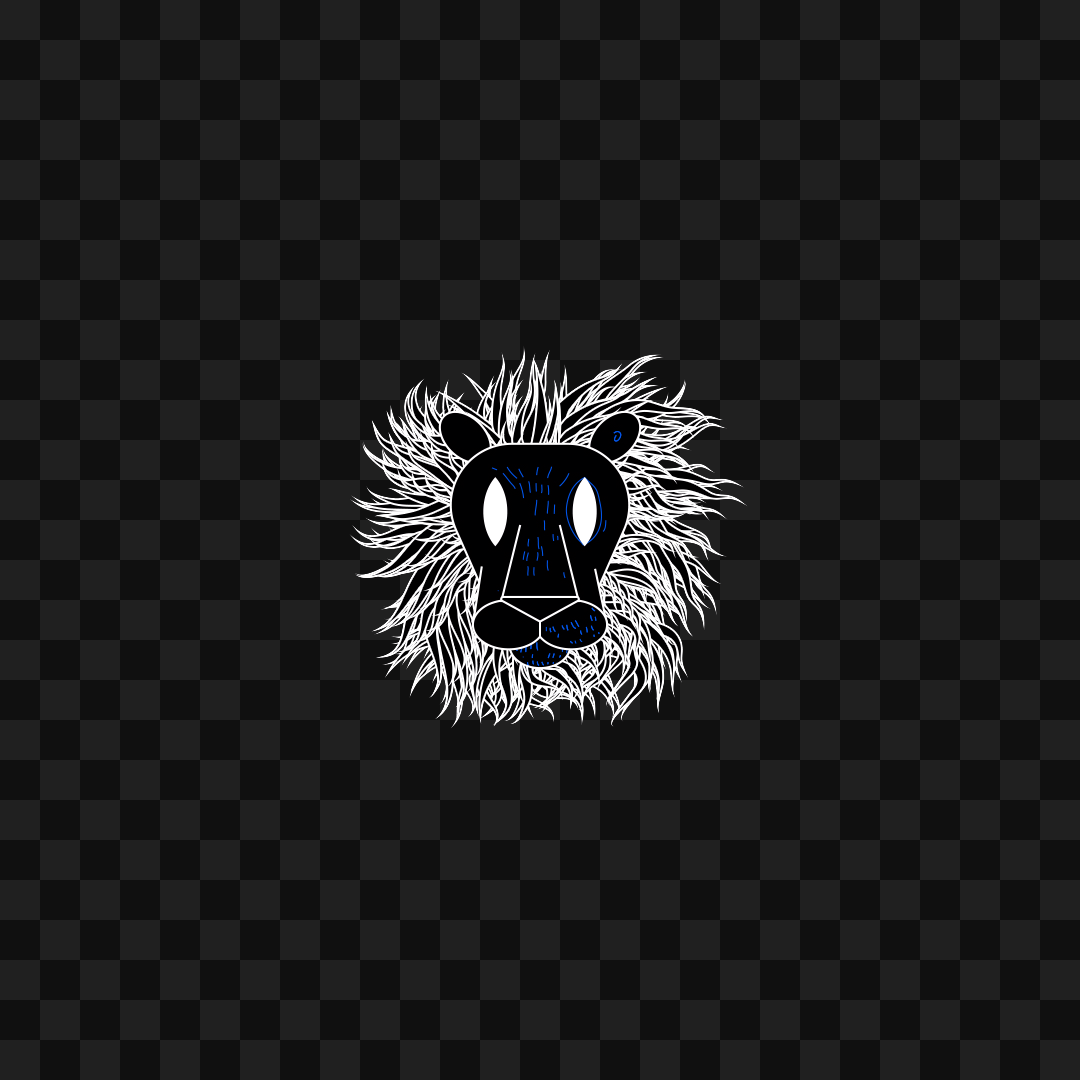 Lion face asset pack / 31 loops