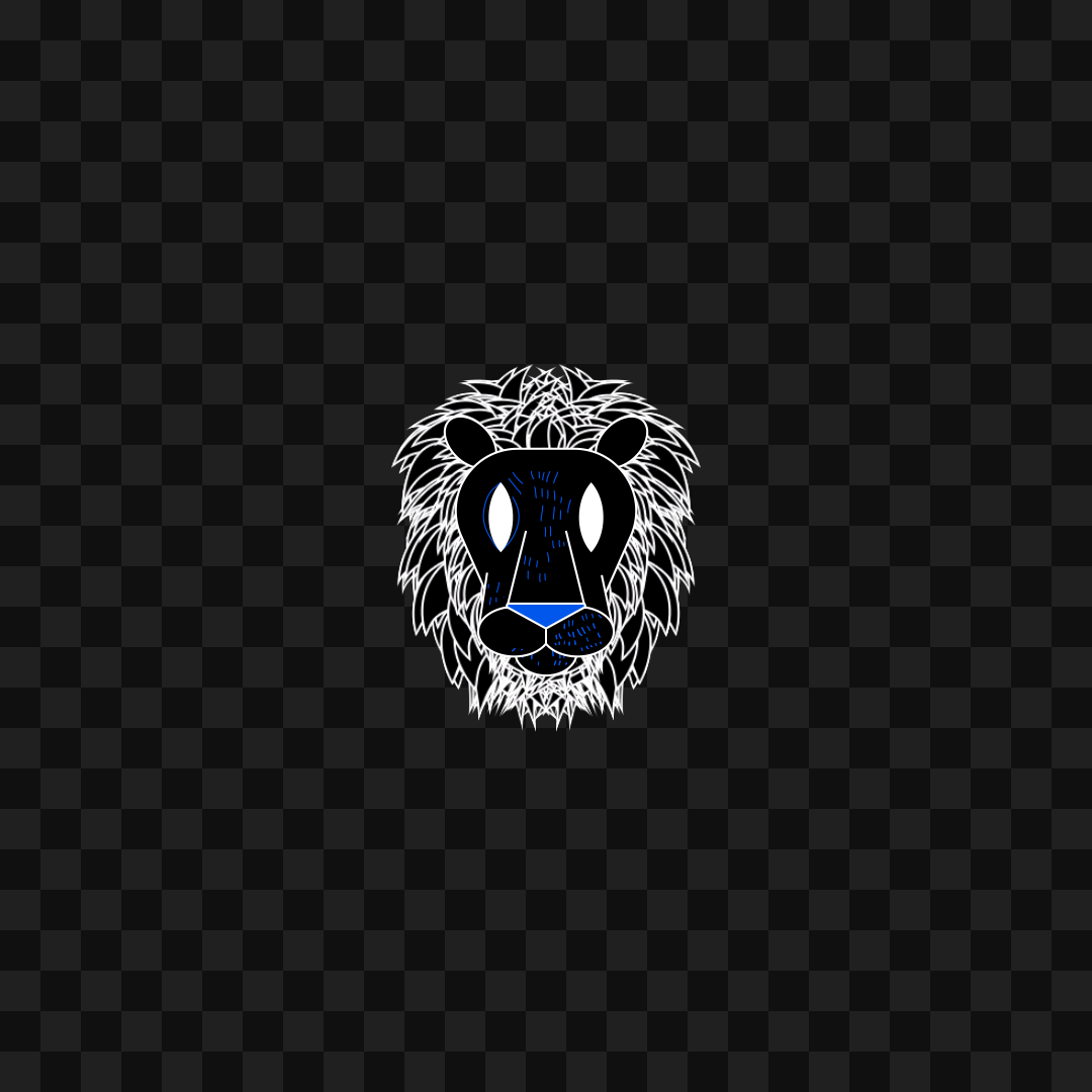 Lion face asset pack / 31 loops