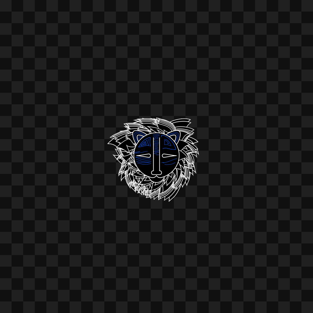 Lion face asset pack / 31 loops