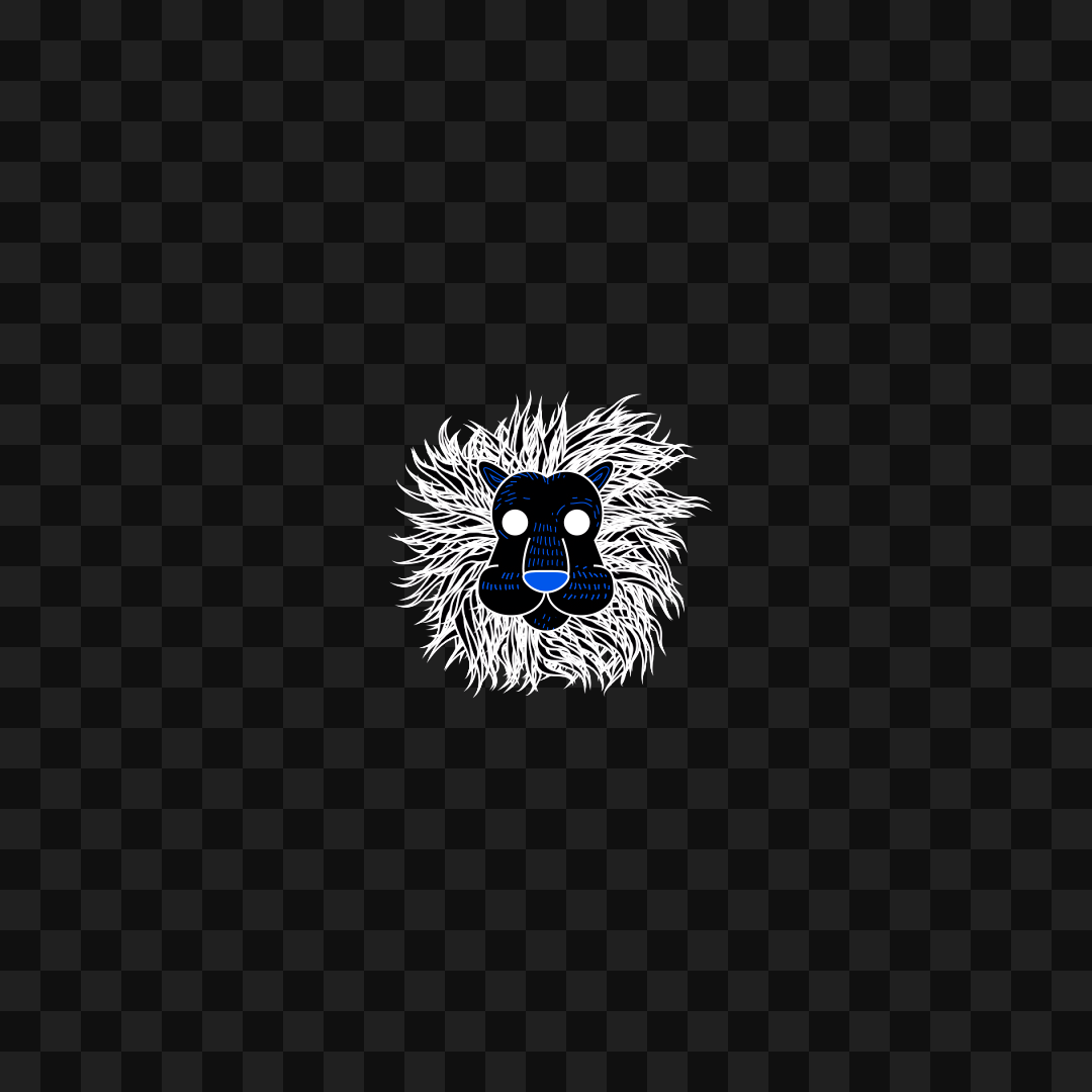 Lion face asset pack / 31 loops