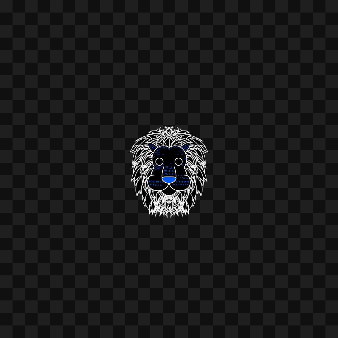 Lion face asset pack / 31 loops