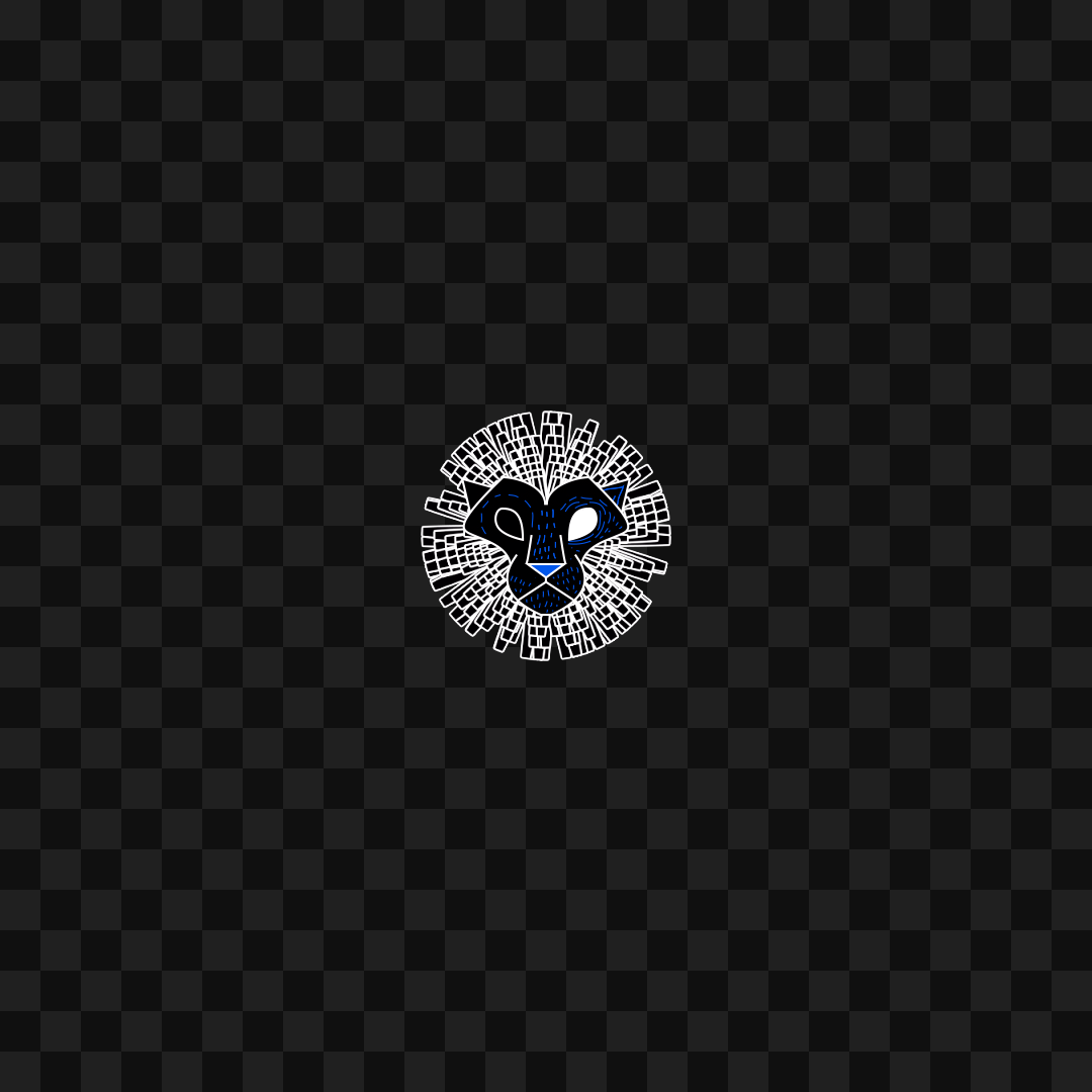 Lion face asset pack / 31 loops