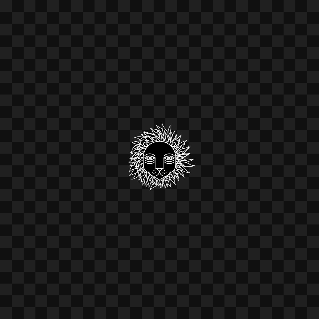Lion face asset pack / 31 loops