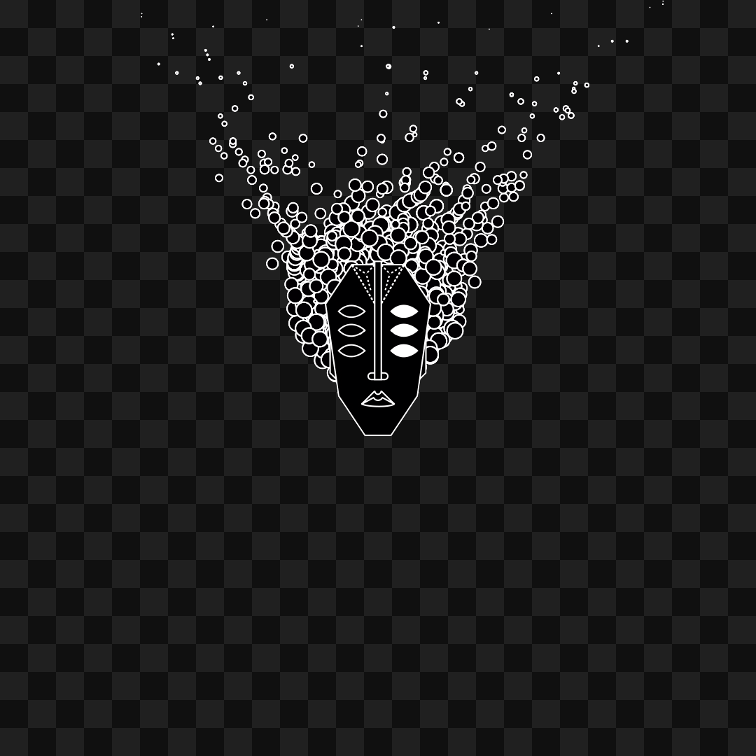 Mask face asset pack / 19 loops