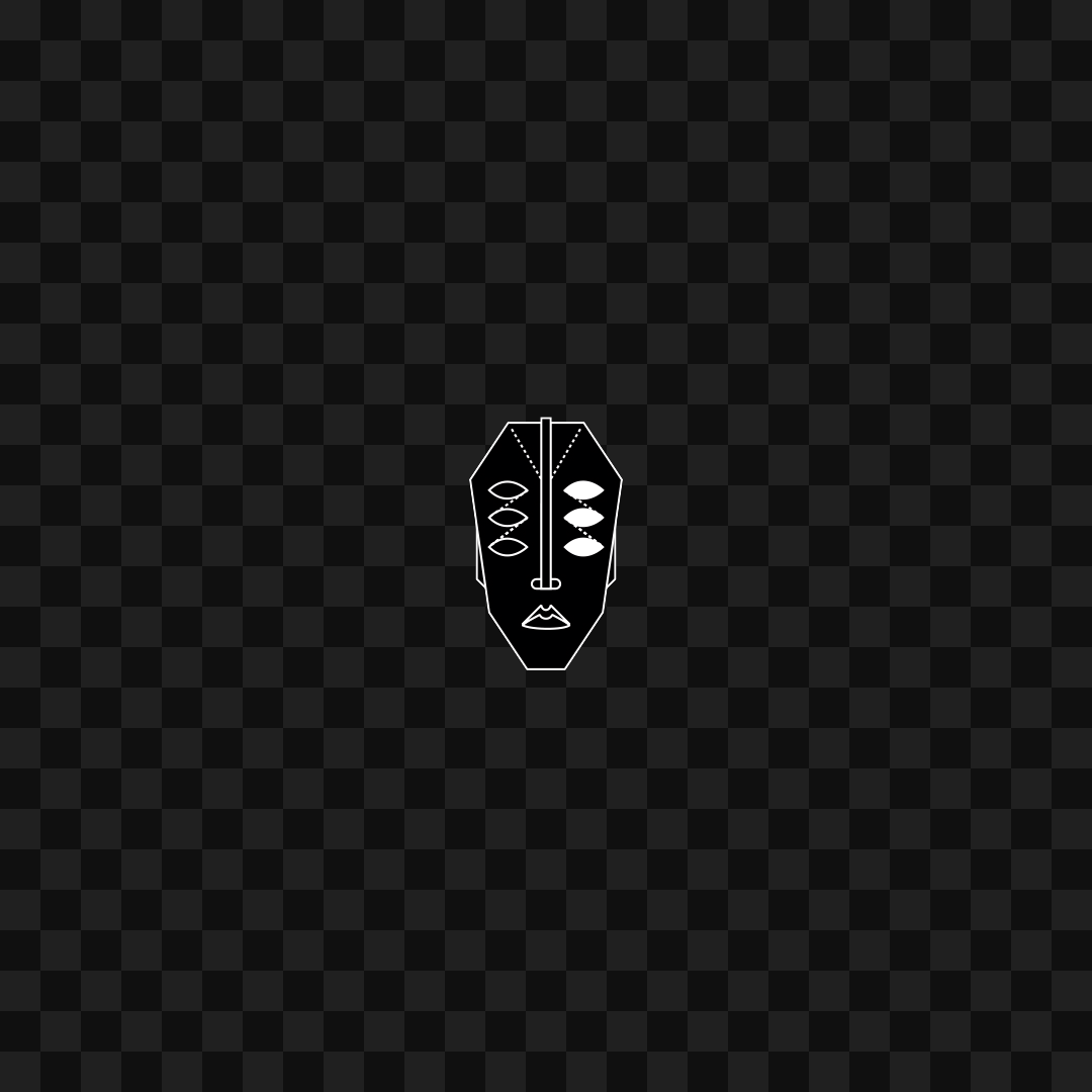 Mask face asset pack / 19 loops