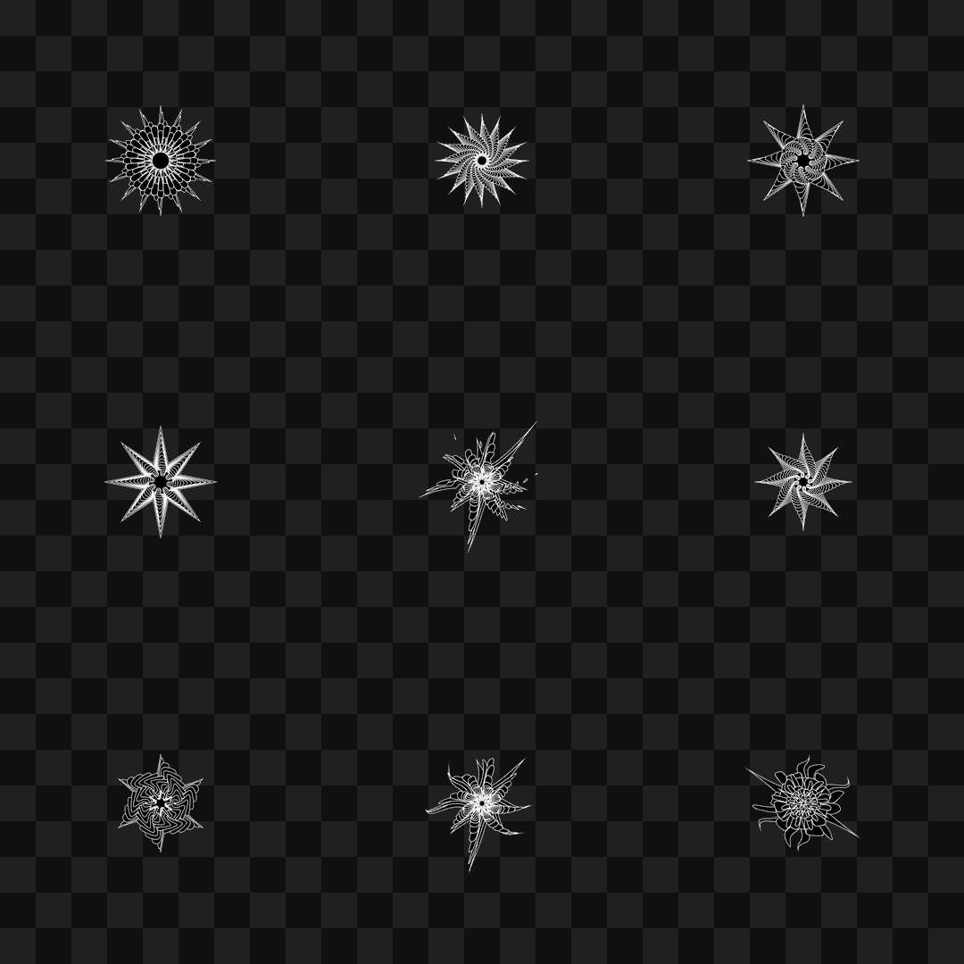 Shaper face asset pack / 26 loops