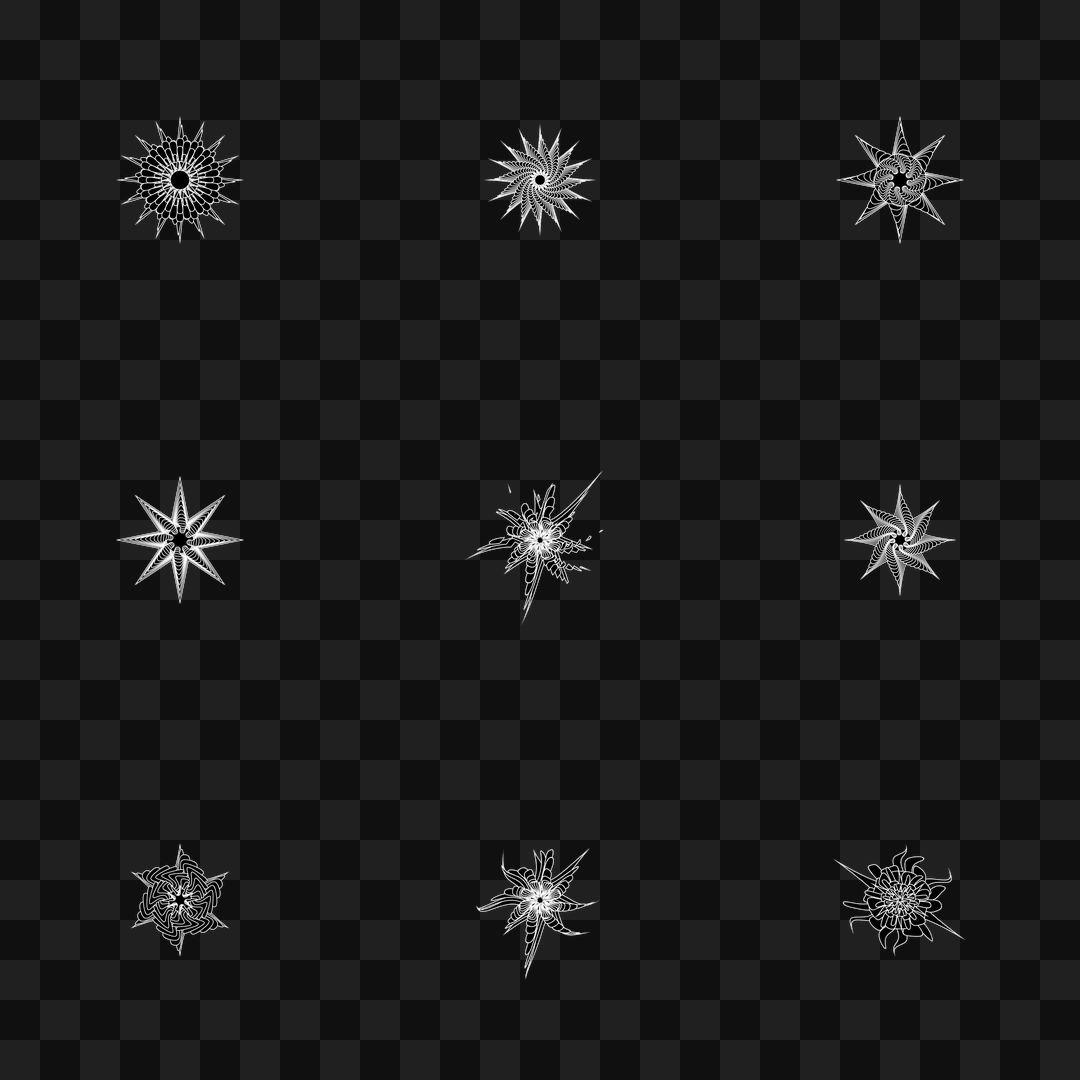 Shaper face asset pack / 26 loops