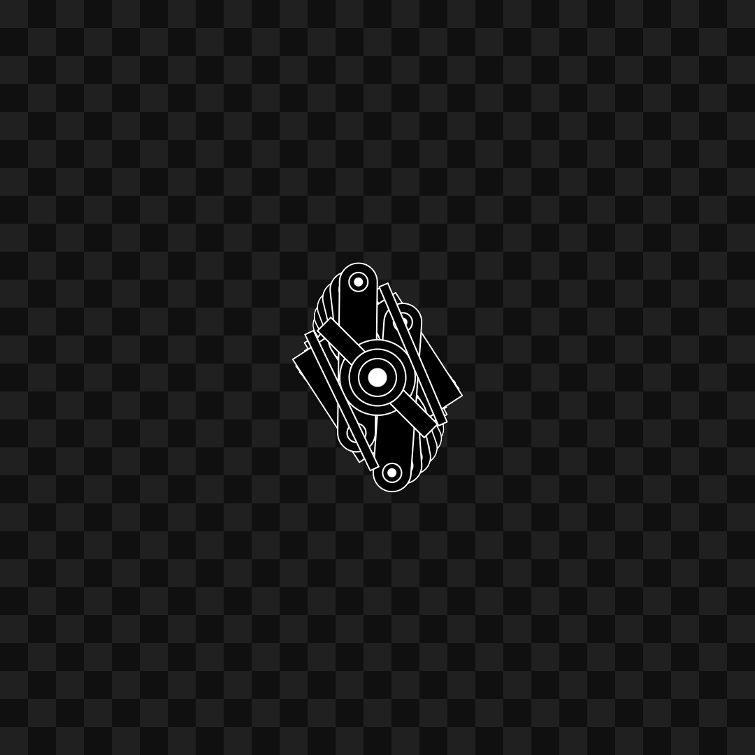 Spinnercore face asset pack / 57 loops