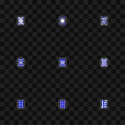 Delta facescreen asset pack / 11 loops