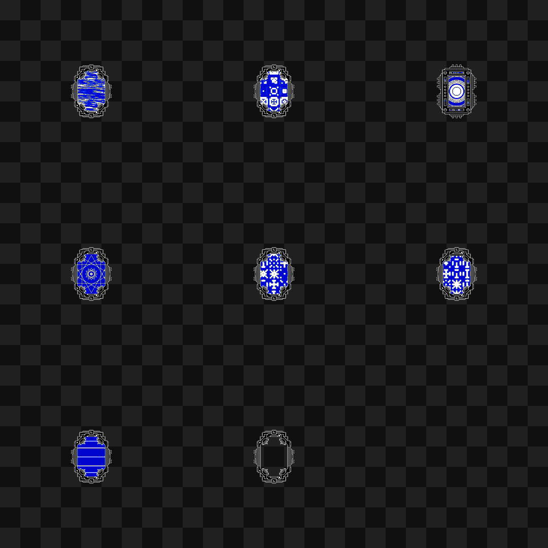 Epsilon facescreen asset pack / 8 loops