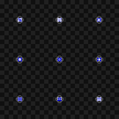 Gamma facescreen asset pack / 11 loops