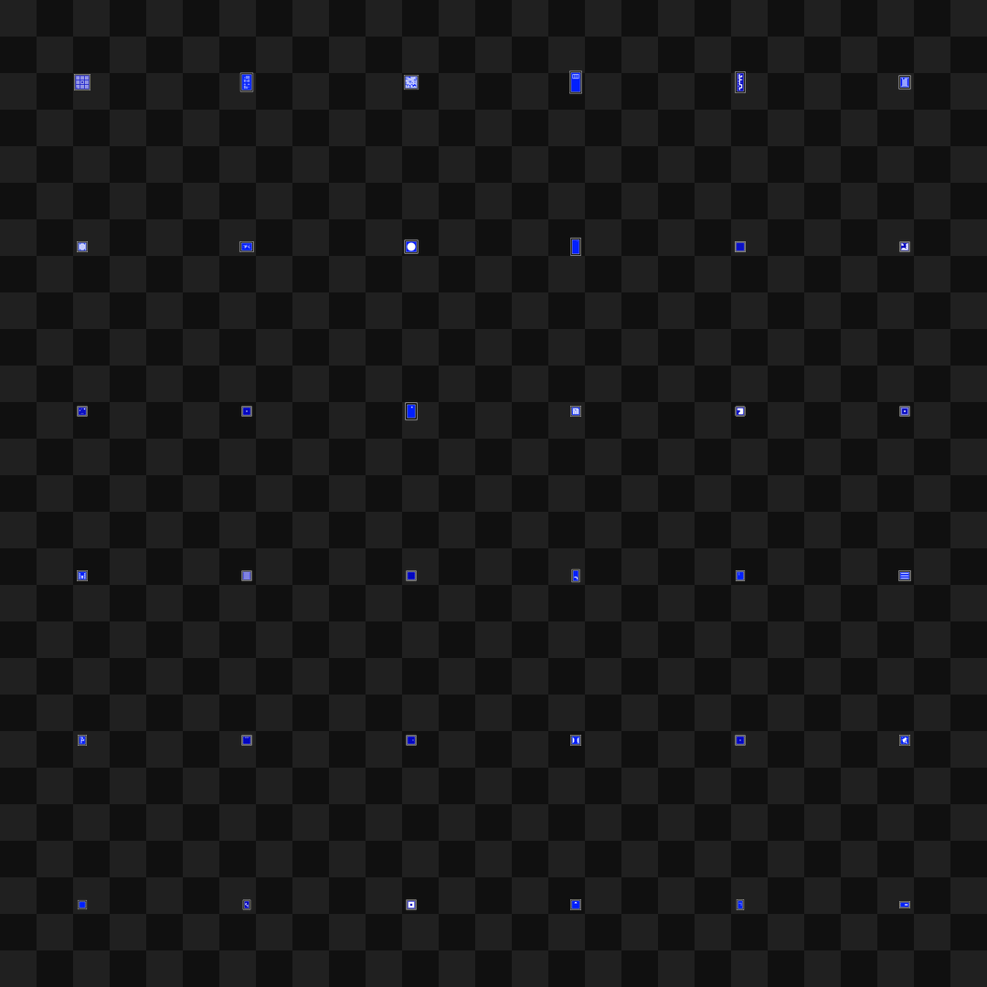 Nano facescreen asset pack / 40 loops