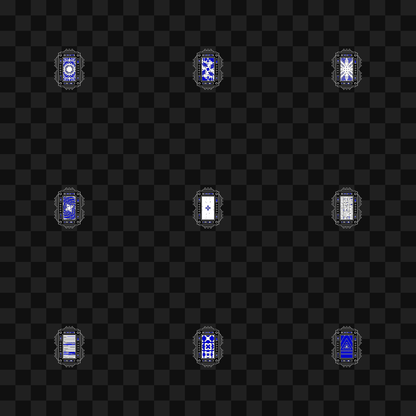 Zeta facescreen asset pack / 12 loops