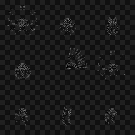 Bricks frag asset pack / 9 loops