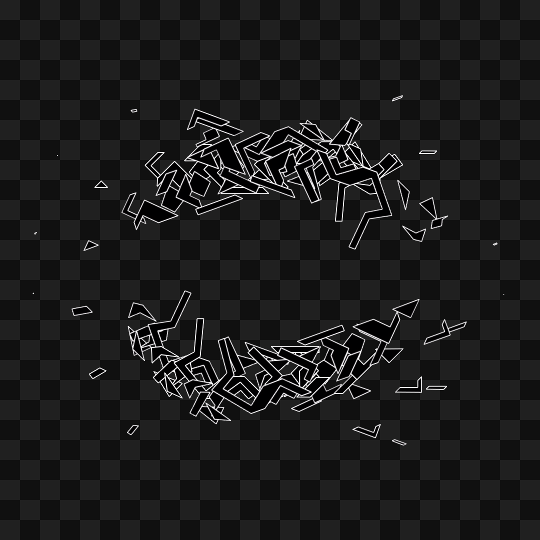 Circle frag asset pack / 23 loops