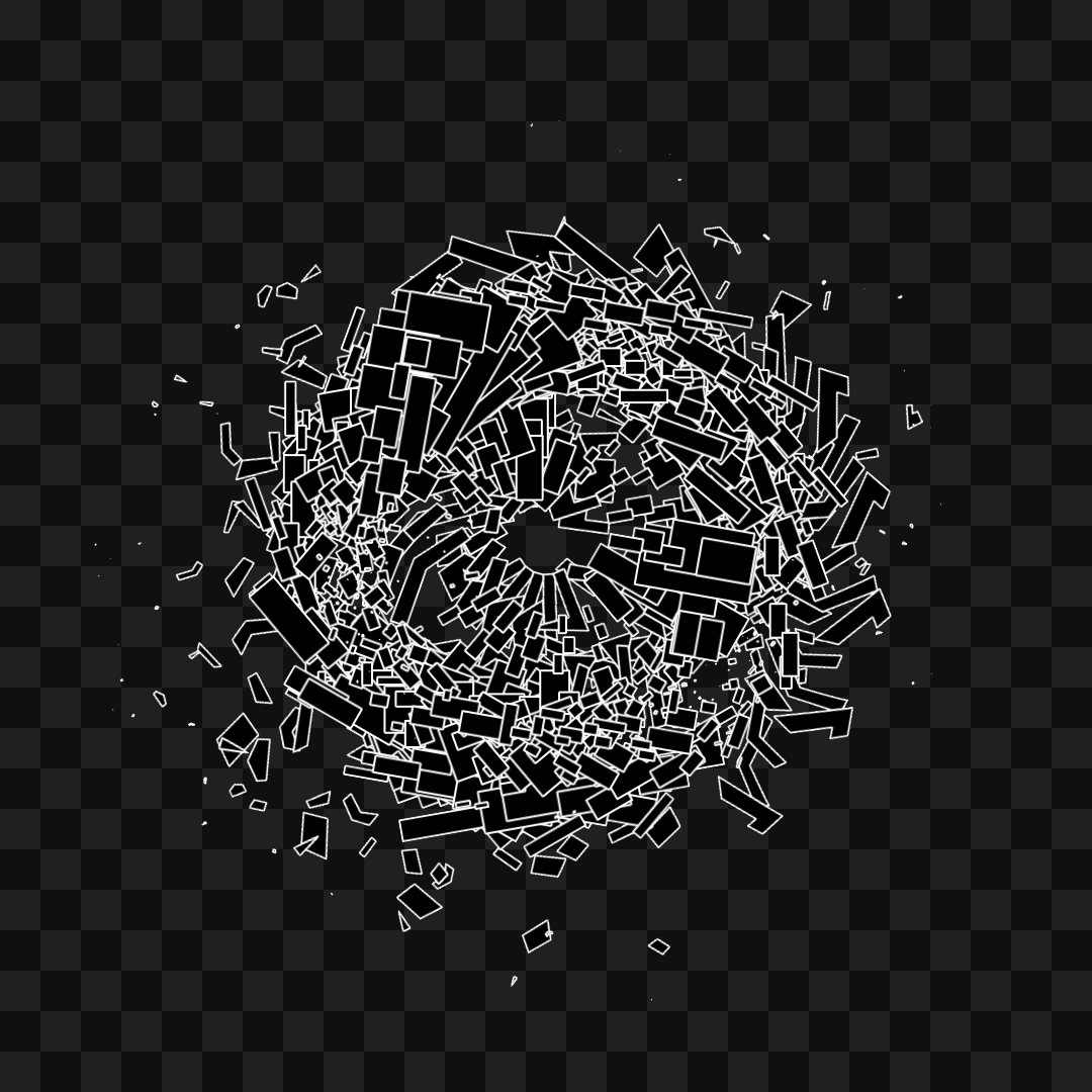 Circle frag asset pack / 23 loops