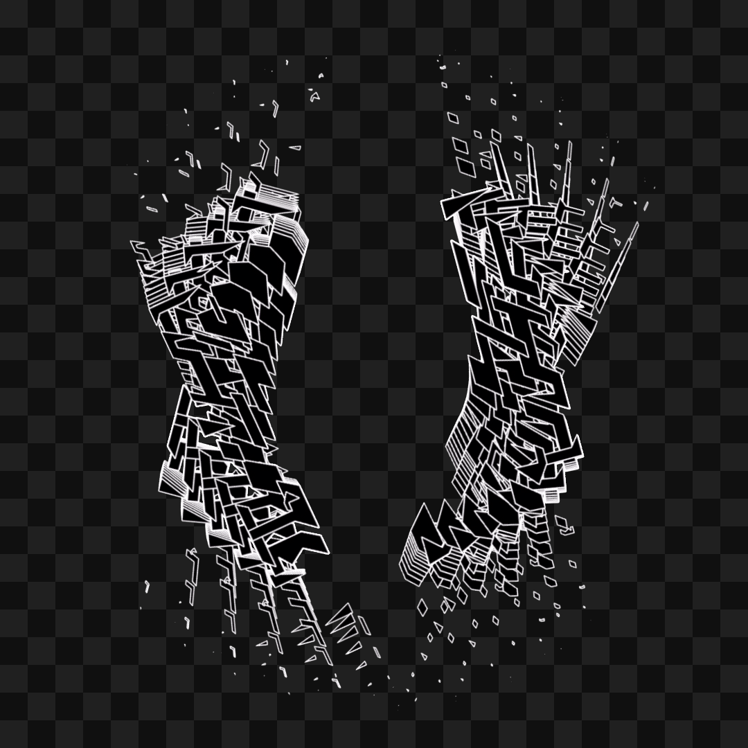 Circle frag asset pack / 23 loops