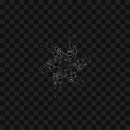 Circle frag asset pack / 23 loops