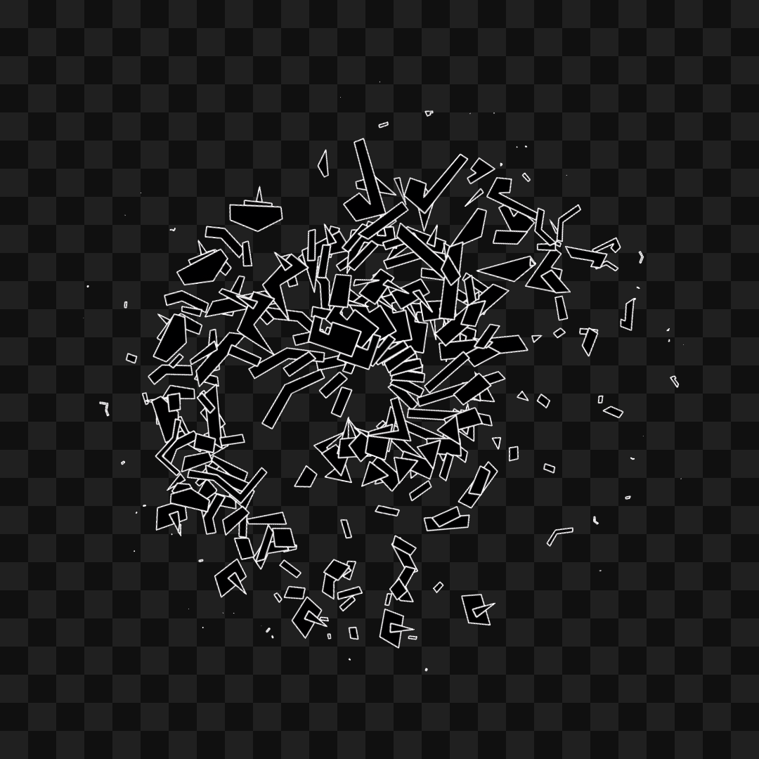 Circle frag asset pack / 23 loops