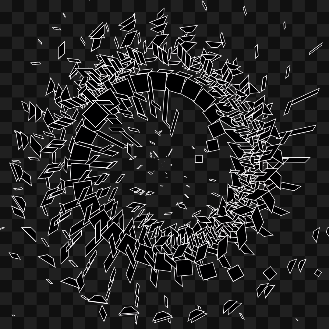 Circle frag asset pack / 23 loops