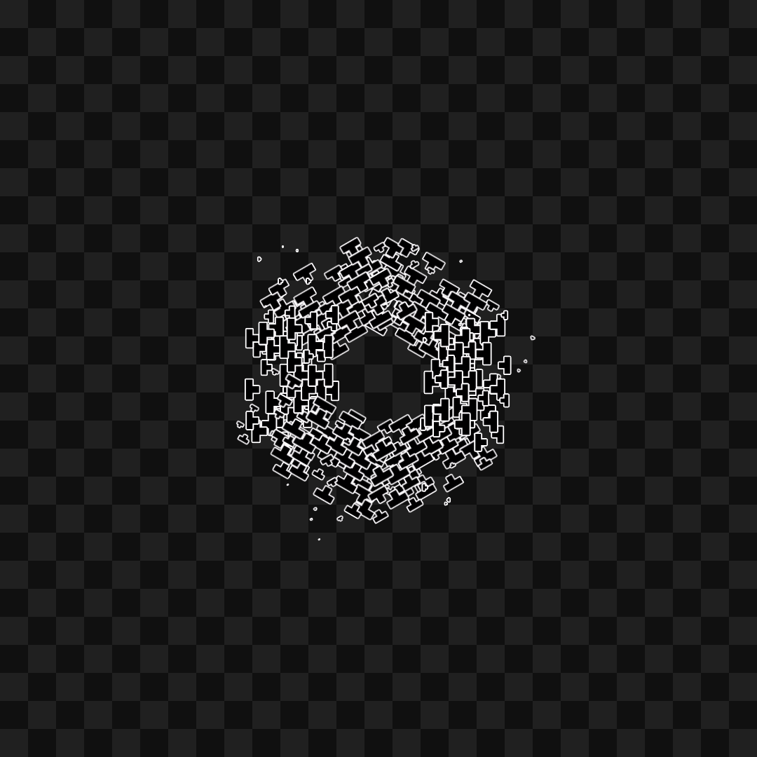 Circle frag asset pack / 23 loops